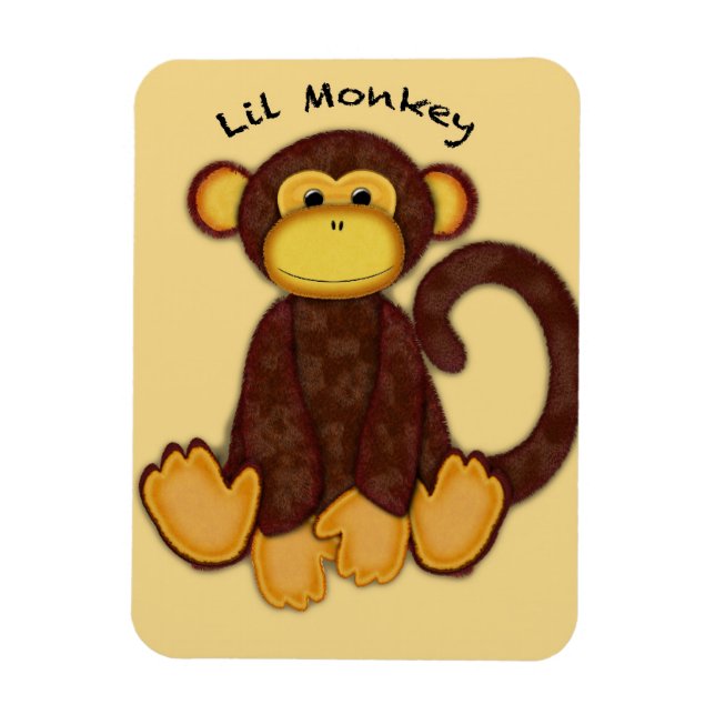 Magnet för monkey Fridge Magnet (Vertikal)