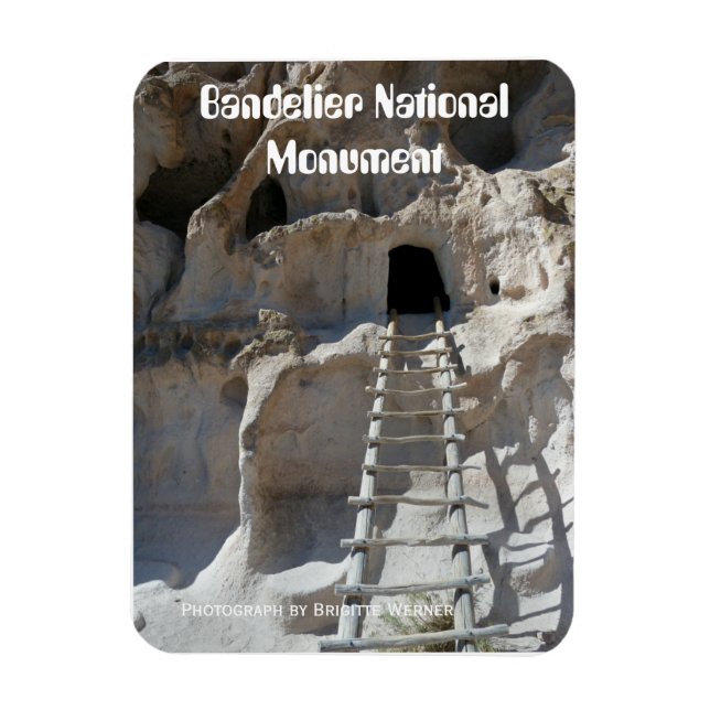Magnet för nationalmonumentet Bandelier (Vertikal)