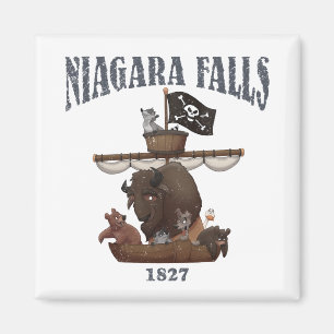 Magnet för Niagara Falls publicitetjippo
