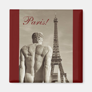 Magnet för Paris ~-kyl