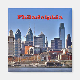 Magnet för Philly horisont HDR