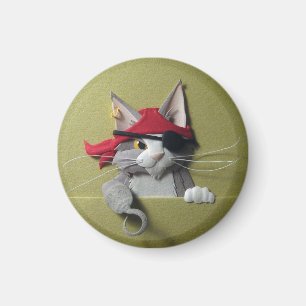 Magnet för piratkattunge #2