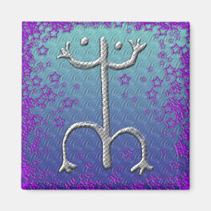 Magnet för Puerto Rican coquipetroglyph