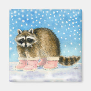 Magnet för Raccoonsnödag