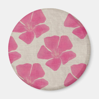 Magnet för rosablommamönster