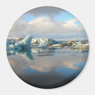 Magnet för runda för reflexion för Jokulsarlon