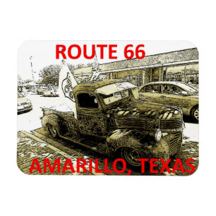Magnet för rutt 66