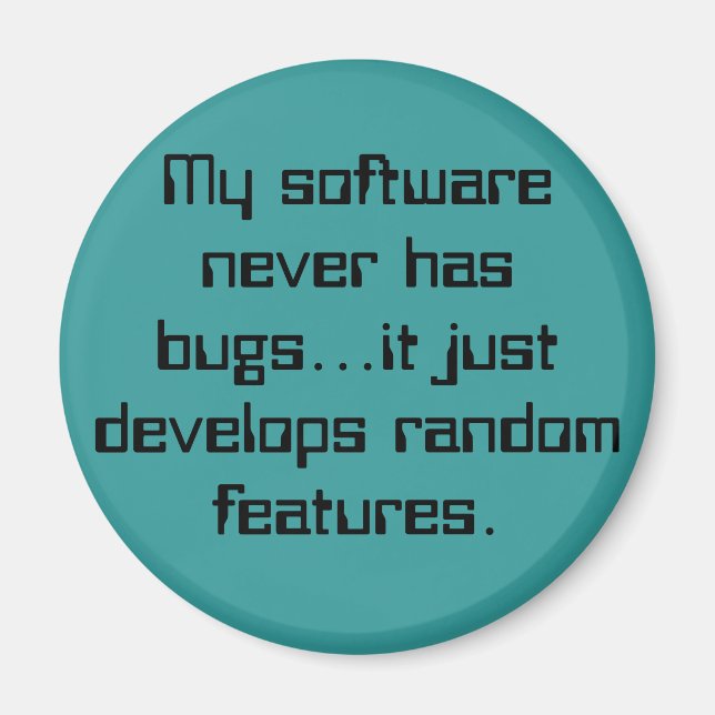 Magnet för slumpmässiga funktioner (Framsidan)