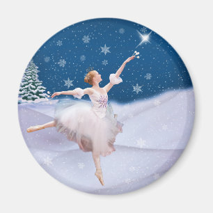 Magnet för snödrottningBallerina