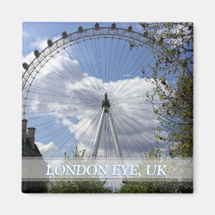 Magnet för souvenir för helgdag för London öga