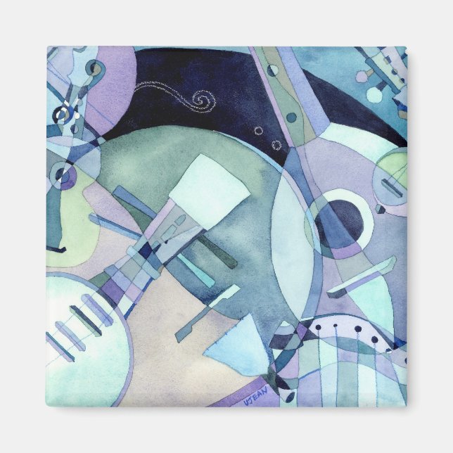 Magnet för stränginstrument (Framsidan)