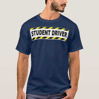 Magnet för student-drivrutinsstiftet Fordon Bumper T Shirt