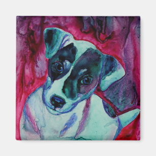 Magnet för valp för jackRussell Terrier - "Julep