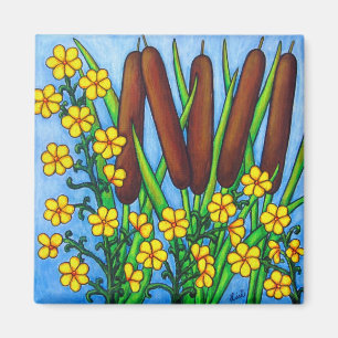 Magnet för vildmedleyblommigt