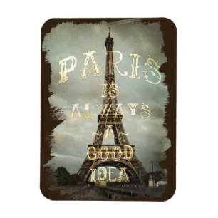 Magnet för vintageParis Eiffel torn