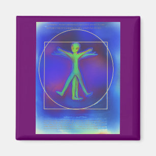 Magnet för Vitruvian utrymmefrämling