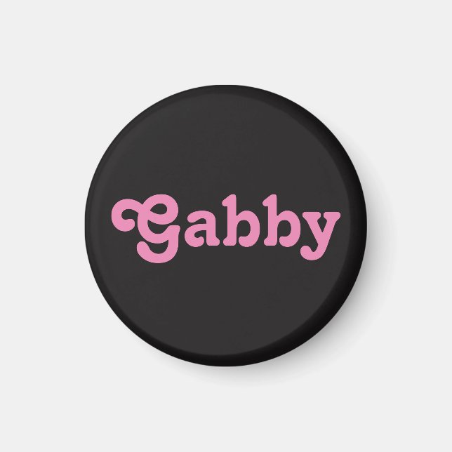 Magnet Gabby (Framsidan)