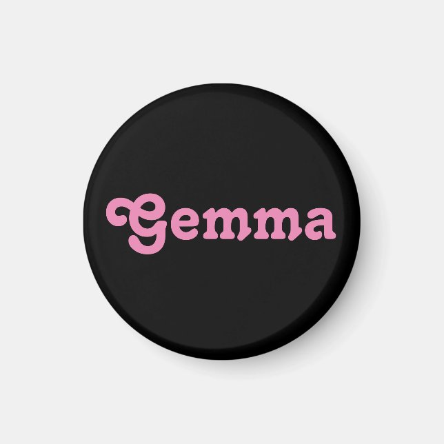Magnet Gemma (Framsidan)
