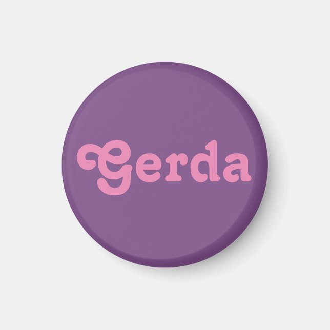 Magnet Gerda (Framsidan)