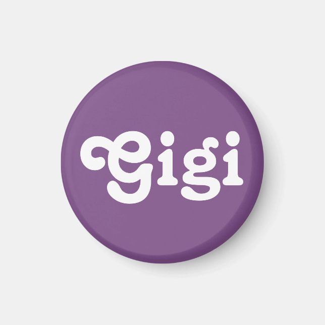 Magnet Gigi (Framsidan)