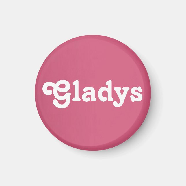 Magnet Gladys (Framsidan)