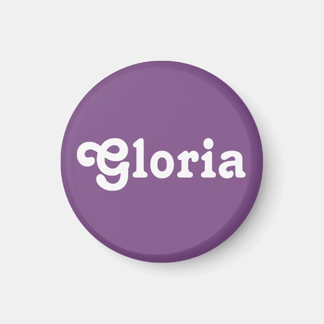 Magnet Gloria (Framsidan)