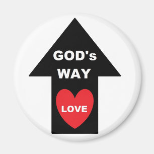 Magnet Gods Way Kärlek Arrow Heart