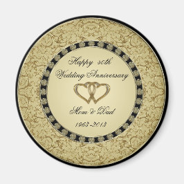 Magnet Golden Bröllop-årsdagen