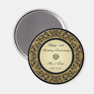 Magnet Golden Bröllop-årsdagen