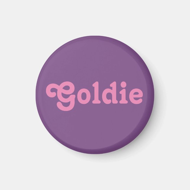 Magnet Goldie (Framsidan)