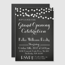 MAGNET Grand Open, Event, Open House-inbjudan