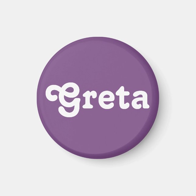 Magnet Greta (Framsidan)
