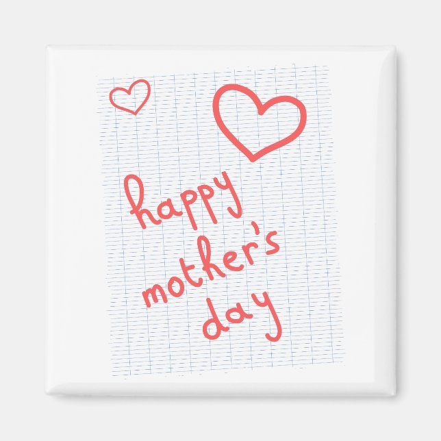 magnet "happy mother's day" (Framsidan)