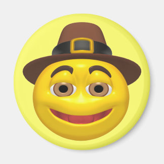 Magnet - Happy thanksgiving Pilgrim