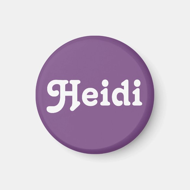 Magnet Heidi (Framsidan)