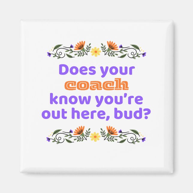 Magnet hockey gift does coach know (Framsidan)