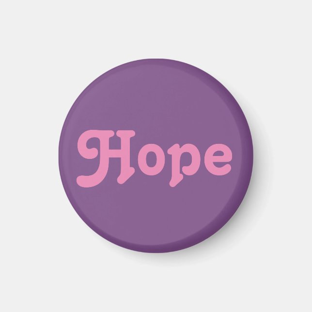 Magnet Hope (Framsidan)