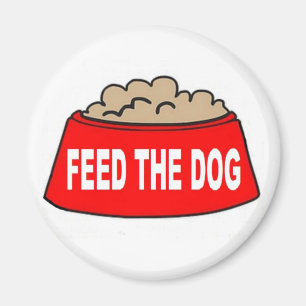 Magnet Hund Food Bowl Red Matar Hund
