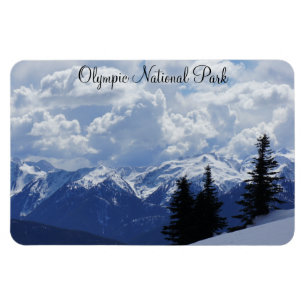 Magnet i den olympiska nationalparken 4" x 6"