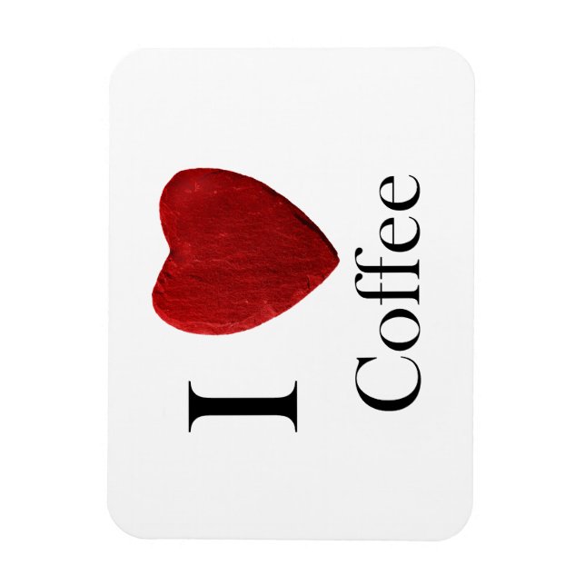 Magnet I kärlek-kaffe (Vertikal)