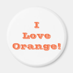 Magnet I Kärlek Orange