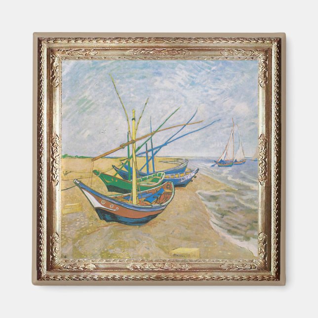 Magnet i mästerverket i maskingjutning i Van Gough (Framsidan)