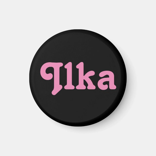 Magnet Ilka (Framsidan)