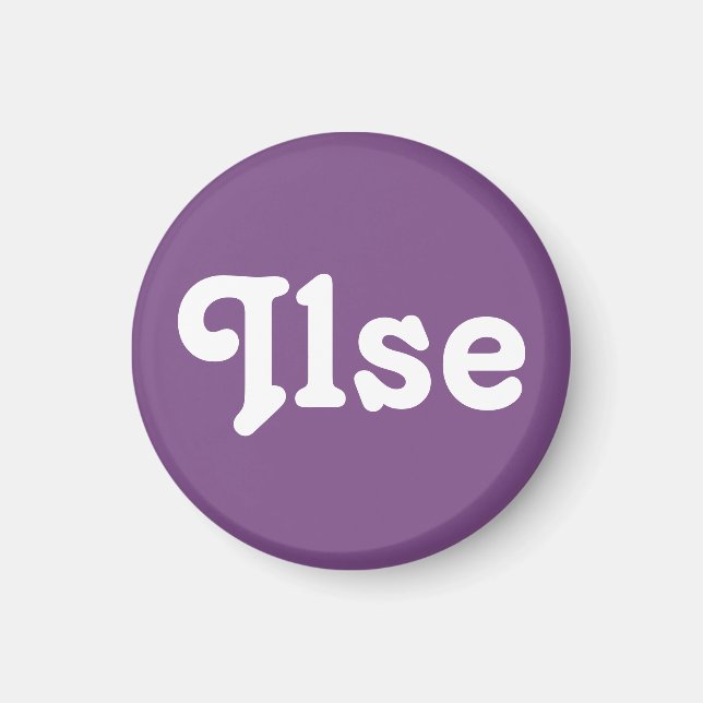 Magnet Ilse (Framsidan)
