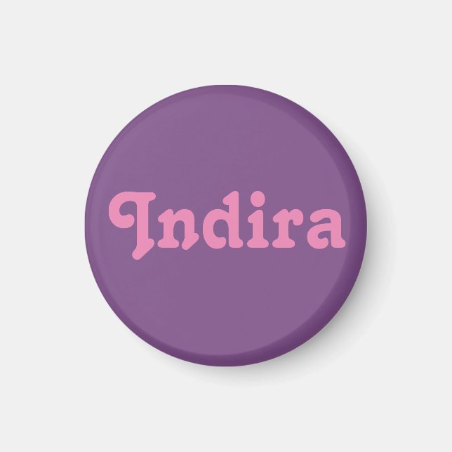 Magnet Indira (Framsidan)
