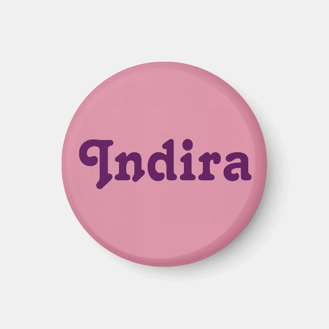 Magnet Indira (Framsidan)