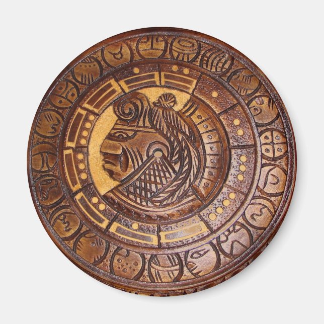 Magnet Infödd amerikansk kalendersymbol (Framsidan)