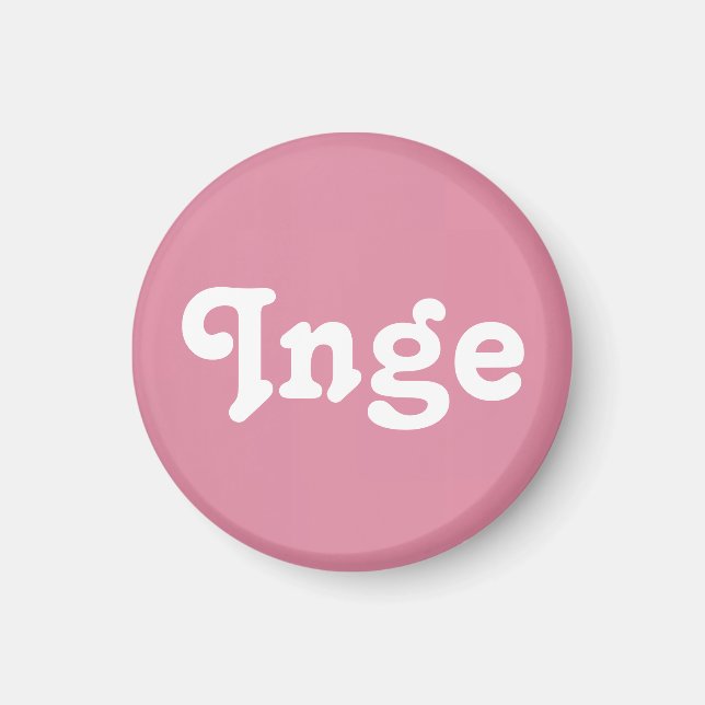 Magnet Inge (Framsidan)