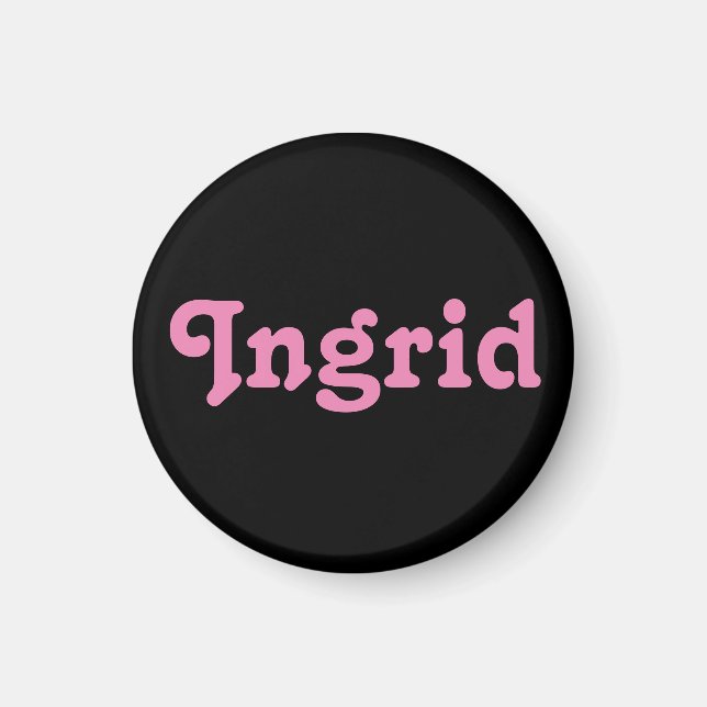 Magnet Ingrid (Framsidan)
