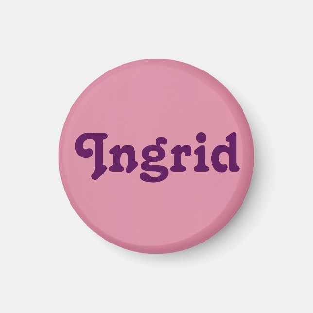Magnet Ingrid (Framsidan)